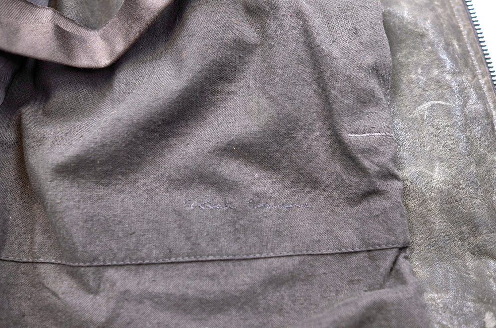 Rick Owens Leather Jacket